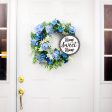 9.4  Round Waterproof Sign: Gingham Home Sweet Home Online