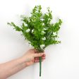 17  Small Flower Filler Bush: White Online now