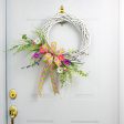 16  Willow Vine Wreath: White For Sale