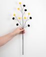 23  2-Color Pom Pom Spray: Yellow & Black For Cheap