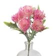 15  Thistle Floral Bouquet: Fuchsia Pink Supply