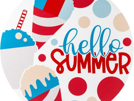 17  Waterproof Door Hanger: Hello Summer Snowcones Supply