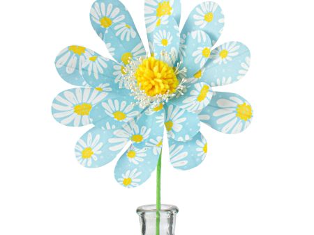 24  Daisy Sunflower Spray: Blue Online Hot Sale