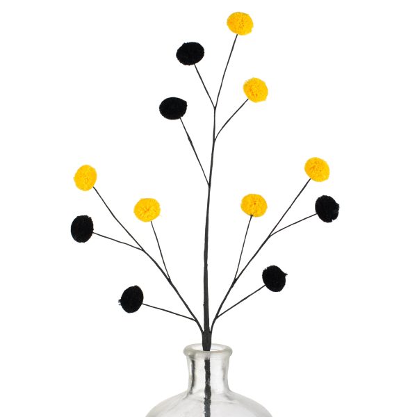 23  2-Color Pom Pom Spray: Yellow & Black For Cheap