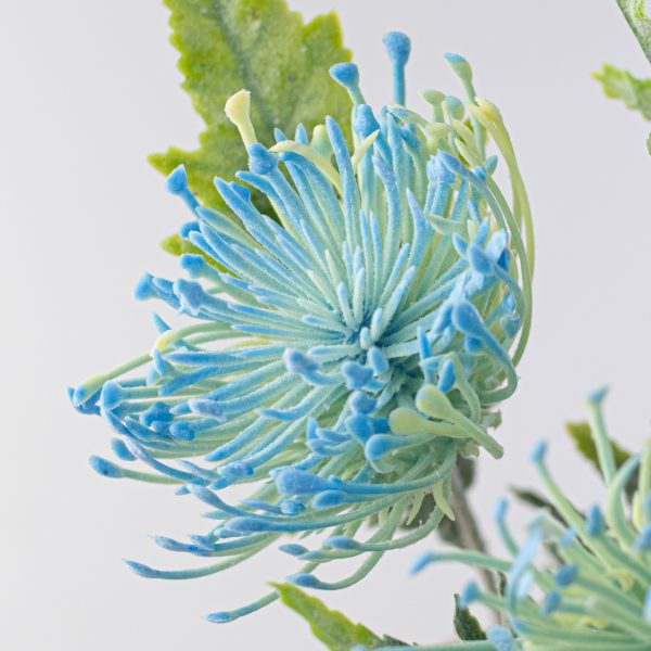 15  Thistle Floral Bouquet: Blue Online Hot Sale