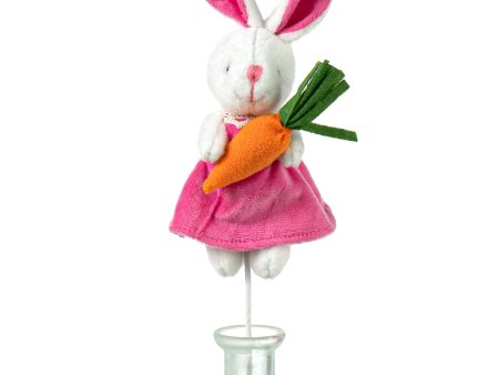 16  Plush Bunny Pick: Pink For Sale