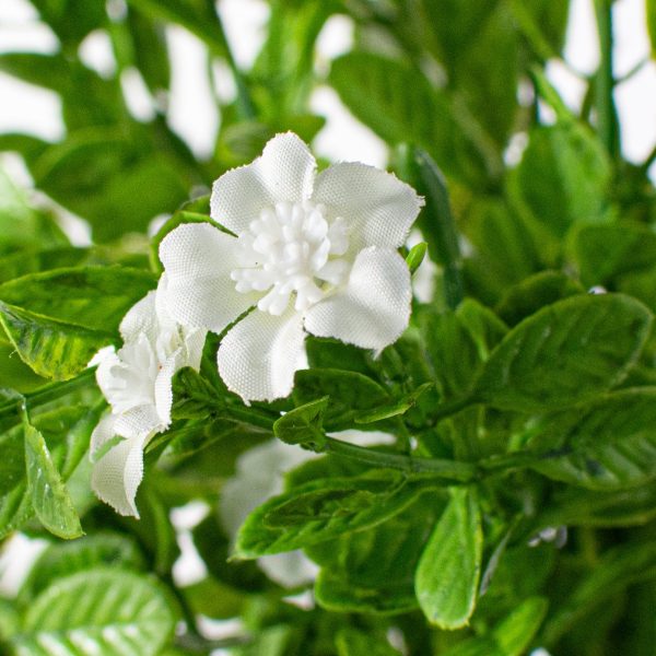 17  Small Flower Filler Bush: White Online now