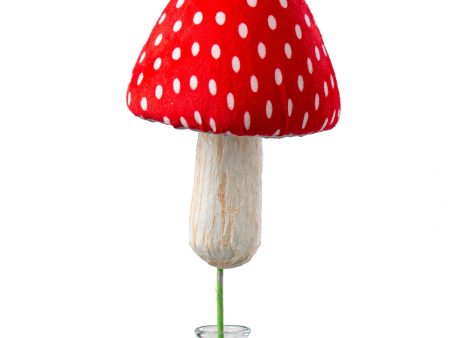 8  Polka Dot Mushroom Pick Fashion