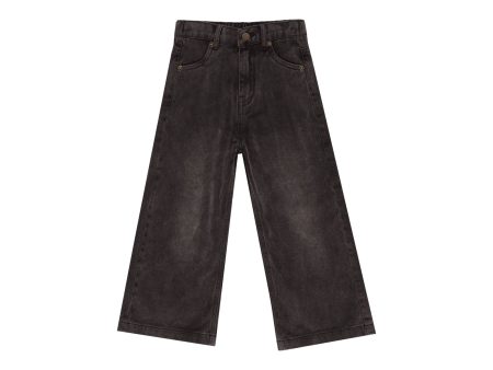 Straight Leg Pant || Washed Black Hot on Sale