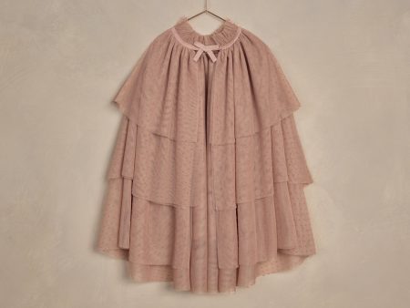 Tulle Cape || Dusty Rose Online Sale