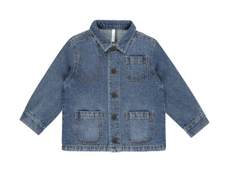 Denim Chore Coat || Indigo For Cheap