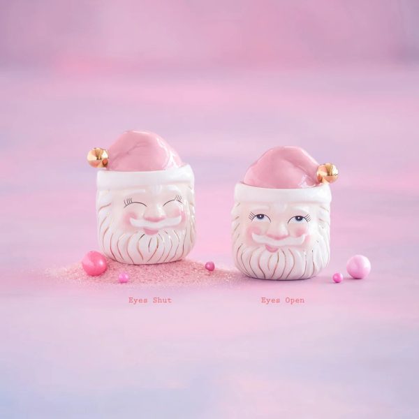 PAPA NOEL IN PINK CANDY JAR For Discount