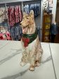 Hand-Painted Stoneware Collie Vase w  Scarf, Multi Color on Sale