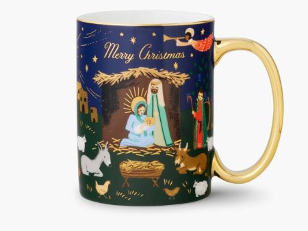 Nativity Scene Porcelain Mug Cheap