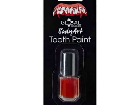 Tooth Paint Body Art Special FX RED 5ml Hot on Sale