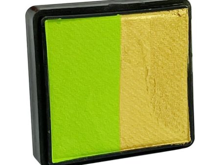 FAB Luxe Duo CACTUS  Light Green and Gold 50gr For Discount