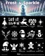 Glimmer Body Art FROST & SPARKLE Glitter Tattoo Stencil & Poster Set Online Hot Sale