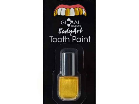 Tooth Paint Body Art Special FX GOLD 5ml on Sale